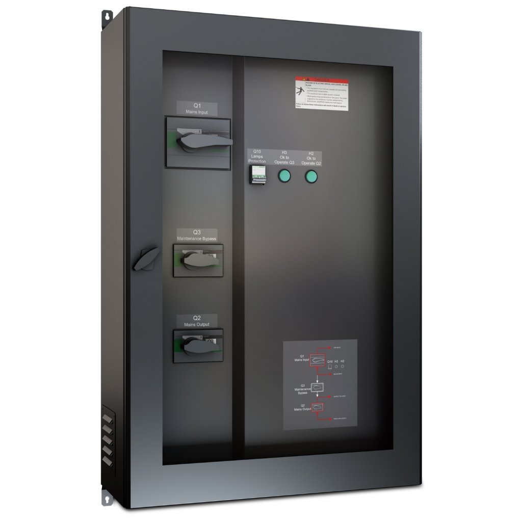 [Imagem PAINEL DE BYPASS DE MANUTENÇÃO ECONÔMICO PARA SYMMETRA PX 96/160 KW 400 V SYWMBP96K160H2 SCHNEIDER]
