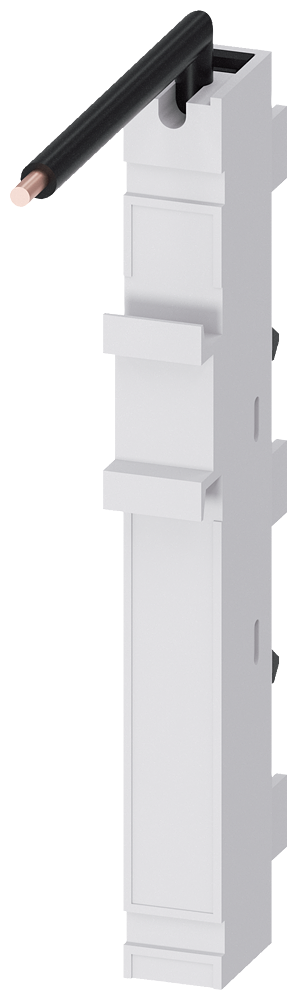 SISTEMA DE BARRAMENTOS 8US2 ADAPTADOR DE 1 POLO 63 A ALIMENTAÇÃO DA FASE L3 8US24101HB30 SIEMENS