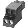 [Imagem BLOCO TERMINAL DE CONEXÃO P/ 24VDC USO E 6GK59800BB000AA5 SIEMENS]