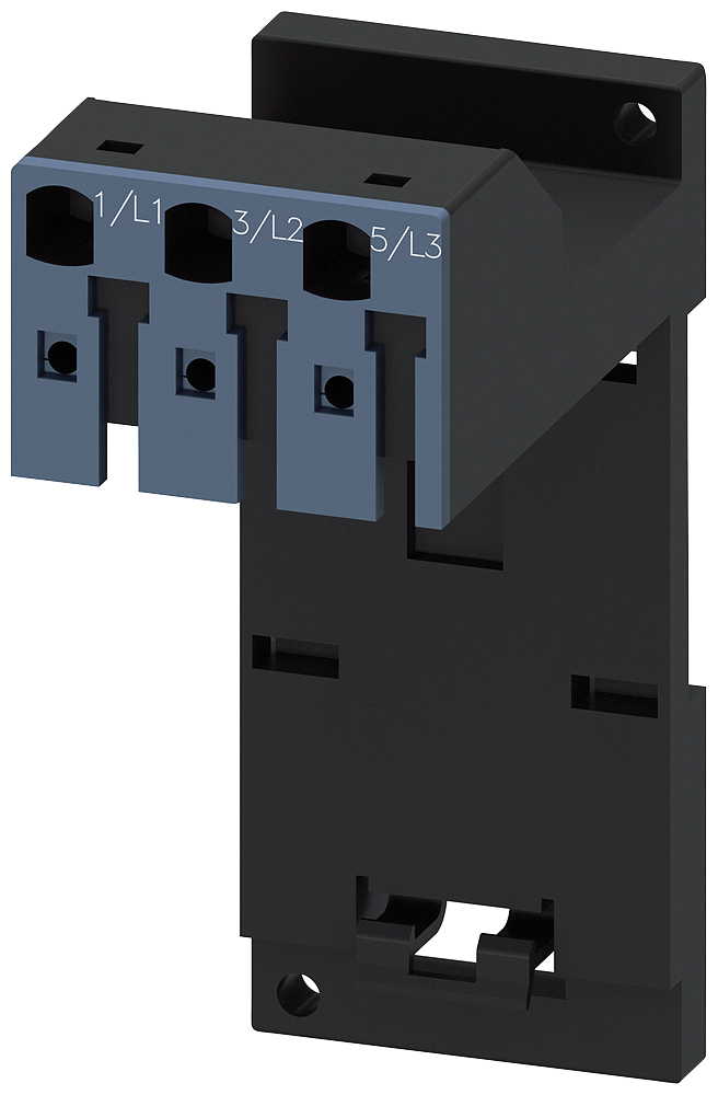 [Imagem SUPORTE DE MONTAGEM INDIVIDUAL PARA 3RU21/3RB30/3RB31 S0 3RU29263AC01 SIEMENS]