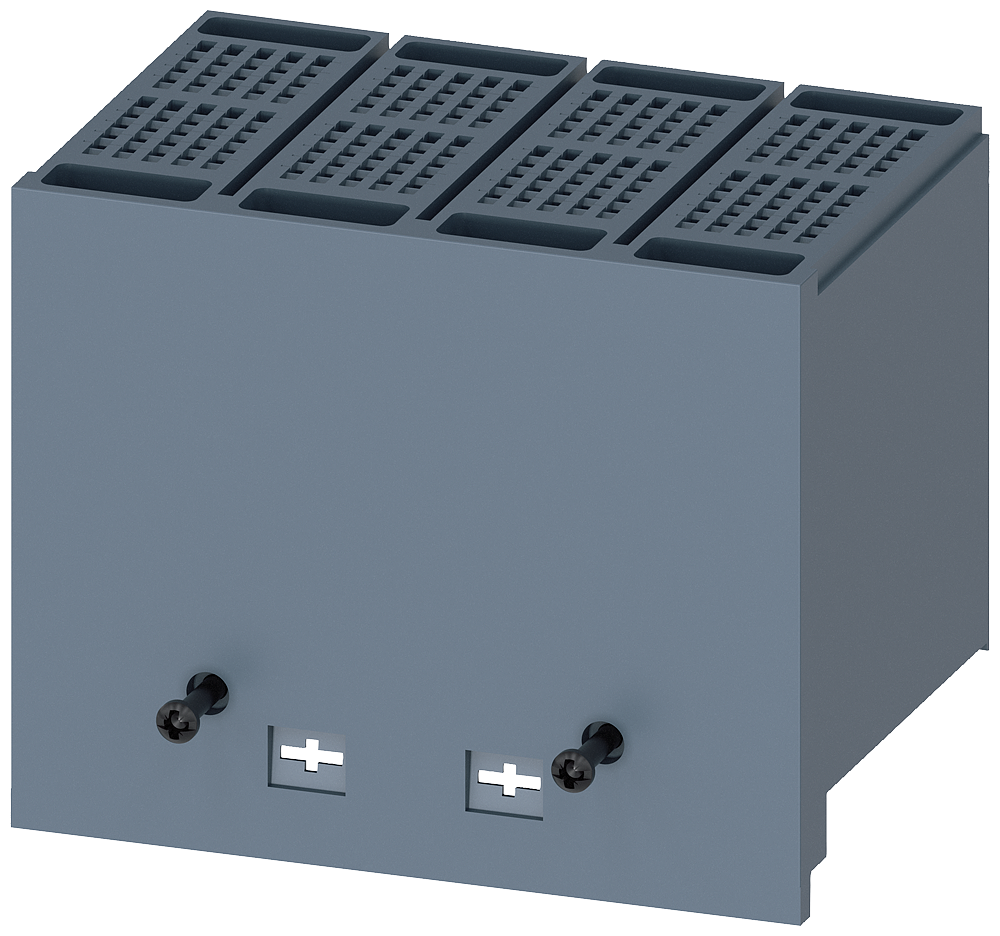 [Imagem COBERTURA DE TERMINAIS PROLONGADA DE 4 POLOS 1 PEÇA ACESSÓRIOS PARA: 3VA1 100 3VA91110WF40 SIEMENS]