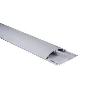 [Imagem CANALETA PARA PISO DEXSON 60 X 13 MM CINZA SEM ADESIVO 2M DXN10013 SCHNEIDER]