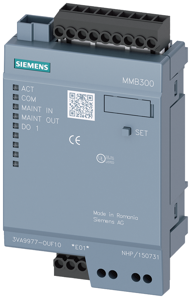 MAINTENANCE MODE BOX MMB300 INCL. CABO DE LIGAÇÃO DE 1,5 M 3VA-MMB300 3VA99770UF10 SIEMENS