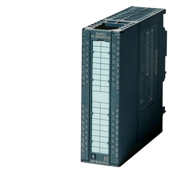[Imagem MÓDULO SAÍDA DIGITAL 8 DO RL 24V DC 120/230V AC 5A SM 322 SIMATIC S7-300 6ES73225HF000AB0 SIEMENS]