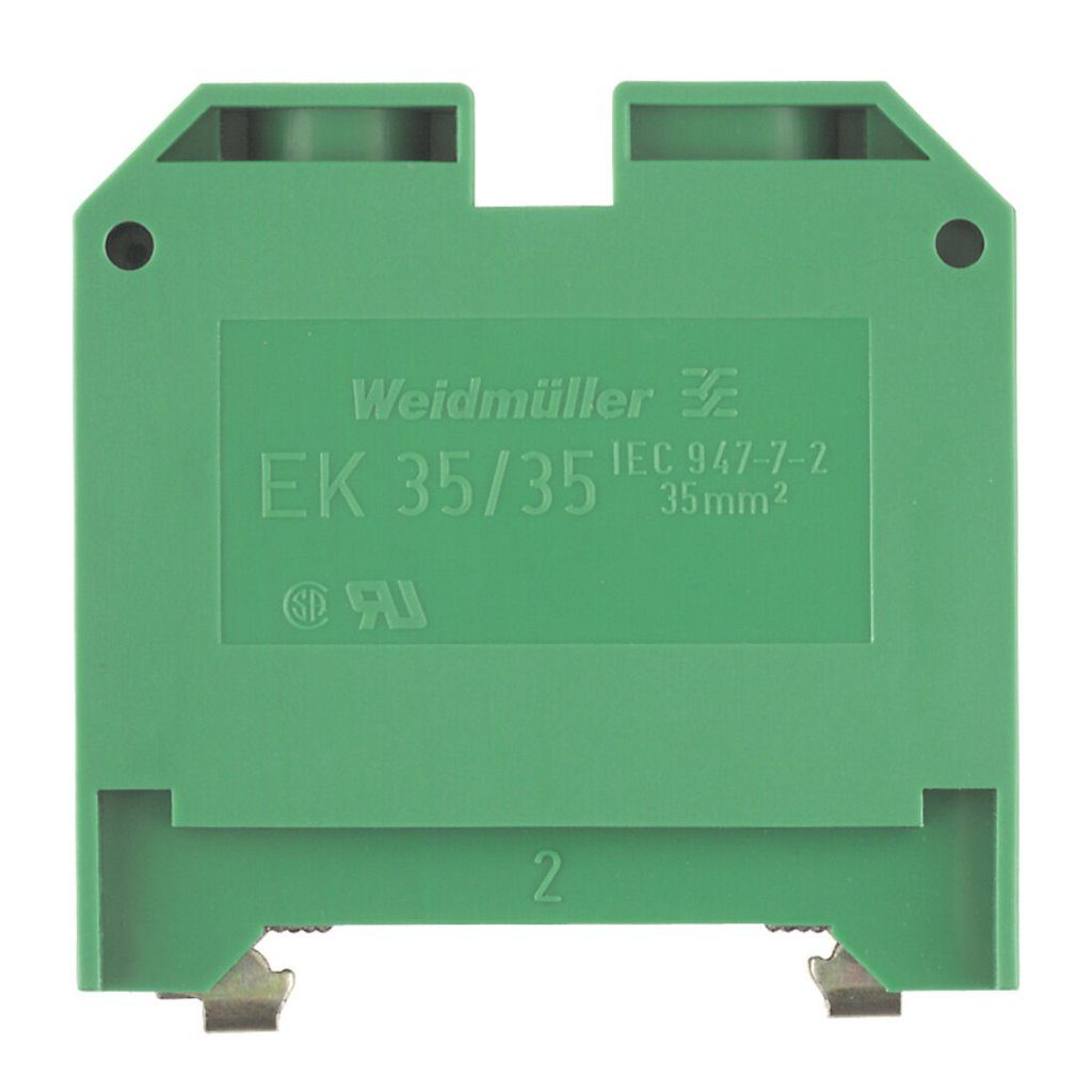 [Imagem do produto CONECTOR PASSAGEM TERRA EK35/35 661460000 WEIDMULLER]