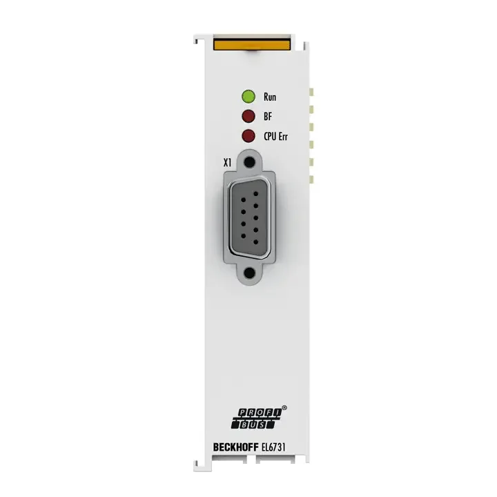 [Imagem MÓDULO TERMINAL ETHERCAT INTERFACE COMUNICAÇÃO 1 CANAL PROFIBUS EL6731 BECKHOFF]