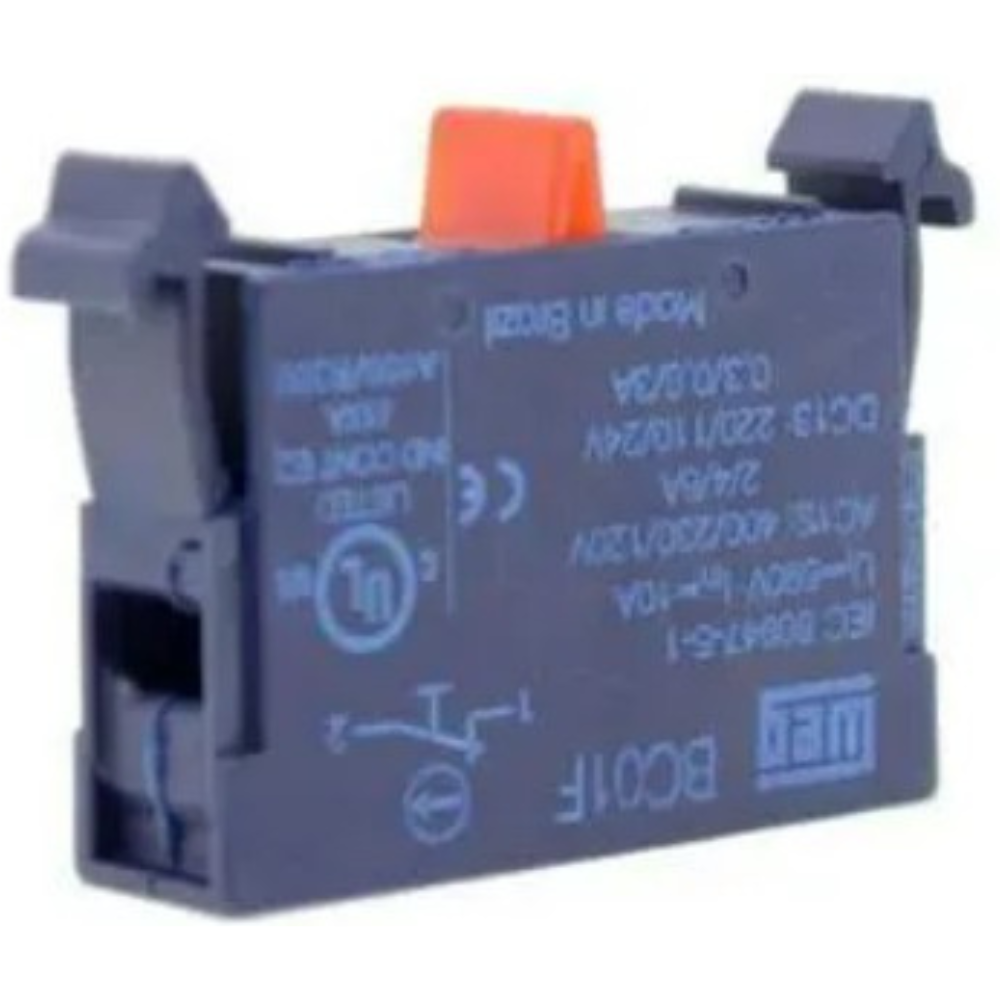 [Imagem BLOCO DE CONTATO 1NF BC01FCSW 12891186 BC01FCSW WEG]