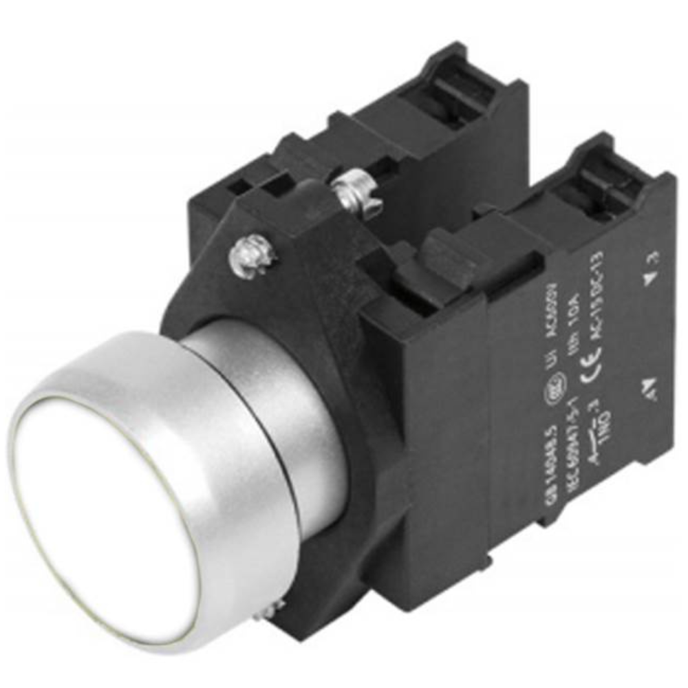 [Imagem do produto BOTÃO SINALIZADO 24V 1NA BRANCO SIEMENS]