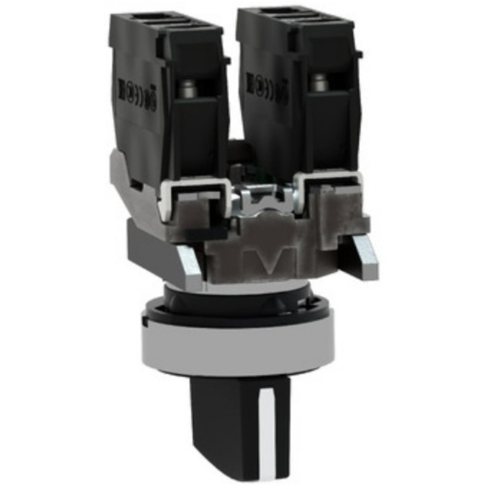 COMUTADOR Ø22MM METÁLICO 3 POSIÇÕES FIXAS MANOPLA CURTA 2NA XB4BD33 SCHNEIDER eletrica-botão-XB4BD33 (3).png