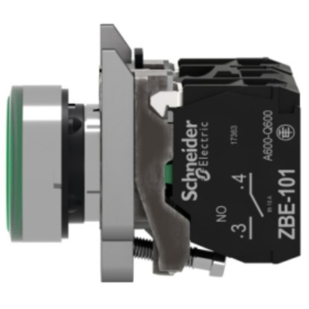 BOTÃO LUMINOSO Ø22MM METÁLICO RETORNO POR MOLA VERDE NA+NF 24VCA/CC XB4BW33B5 SCHNEIDER eletrica-botao-XB4BW33B5 (5).png