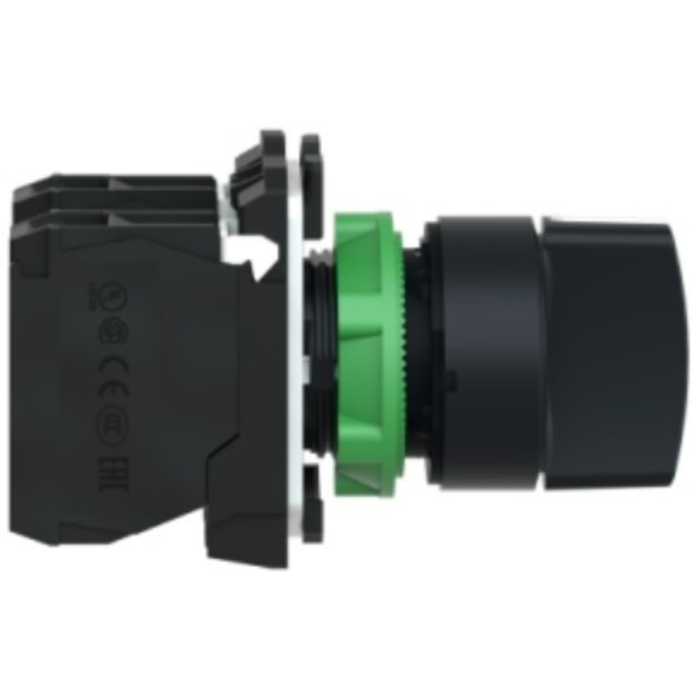 COMUTADOR Ø22MM PLÁSTICO 3 POSIÇÕES FIXAS MANOPLA CURTA 2NA XB5AD33 SCHNEIDER eletrica-botao-XB5AD33 (3).png