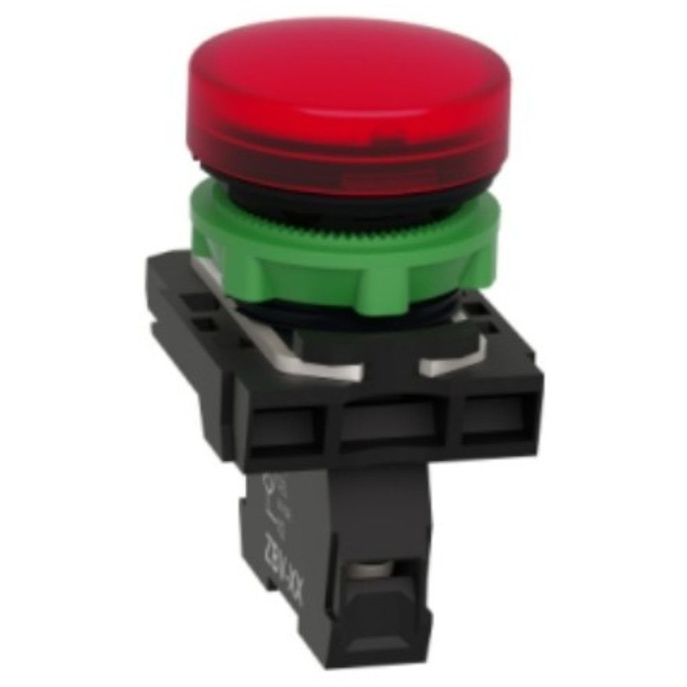 SINALIZADOR MODULAR Ø22MM PLÁSTICO LED VERMELHO 24VCA/CC XB5AVB4 SCHNEIDER eletrica-botao-XB5AVB4 (4).png