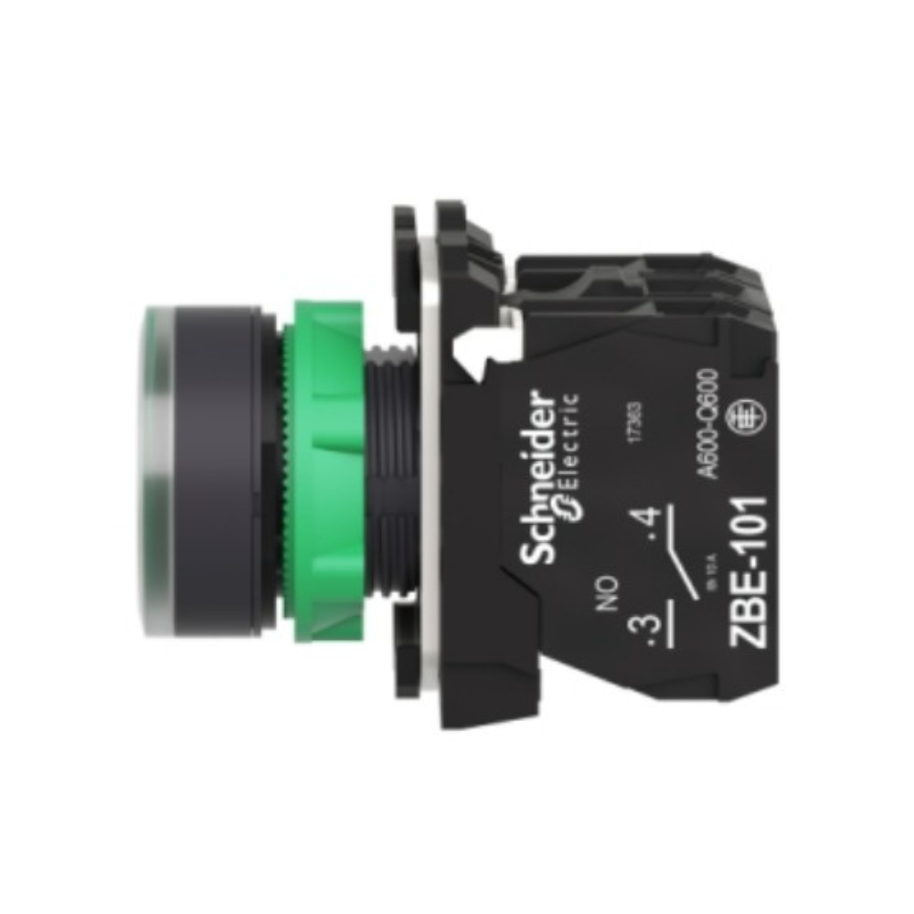 BOTÃO LUMINOSO Ø22MM PLÁSTICO RETORNO POR MOLA VERDE NA+NF 24VCA/CC XB5AW33B5 SCHNEIDER eletrica-botao-XB5AW33B5 (3).png