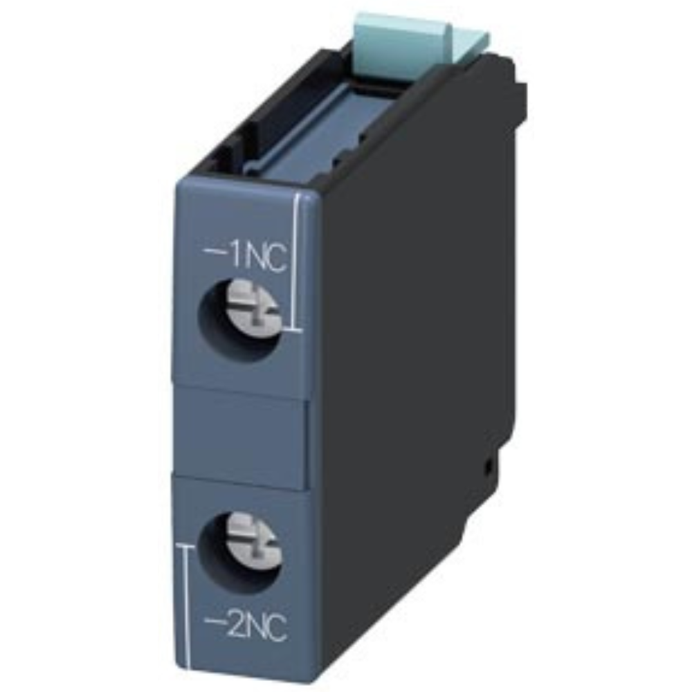 [Imagem CONTATOR AUXILIAR FRONTAL 1NF PARA 3RT TERMINAL DE PARAFIXO 3RH19211CA01 SIEMENS]