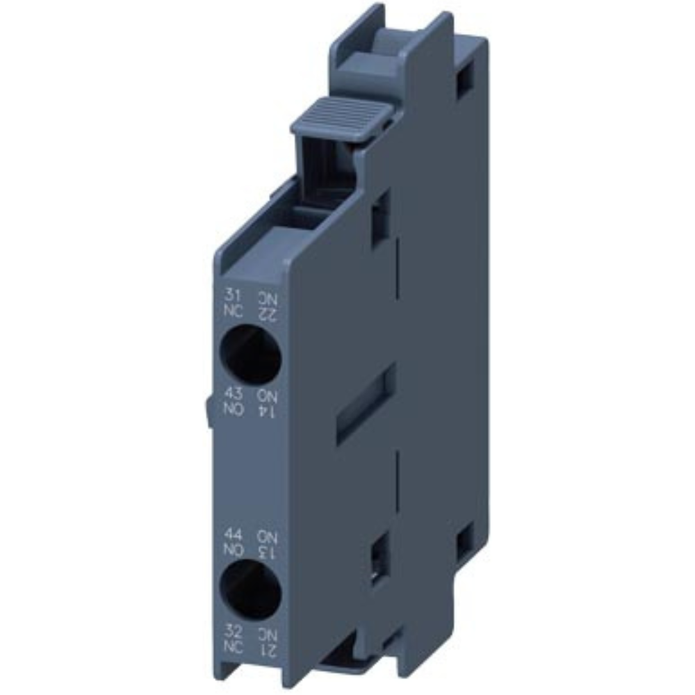 [Imagem BLOCO DE CONTATO AUXILIAR LATERAL 1NA+1NF 3RH19211DA11 SIEMENS]