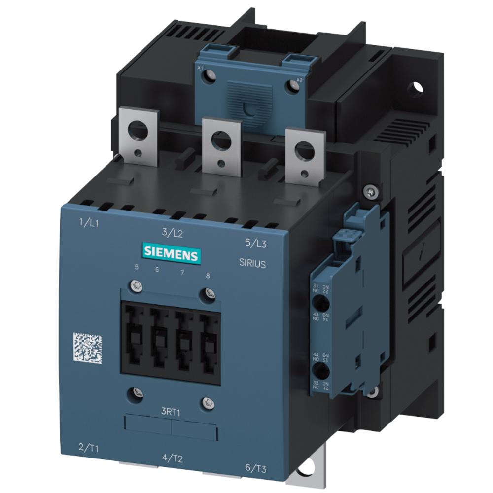 [Imagem CONTATOR 185A 2NA+2NF 220/240VCA/VC 3RT10566AP36 SIEMENS]