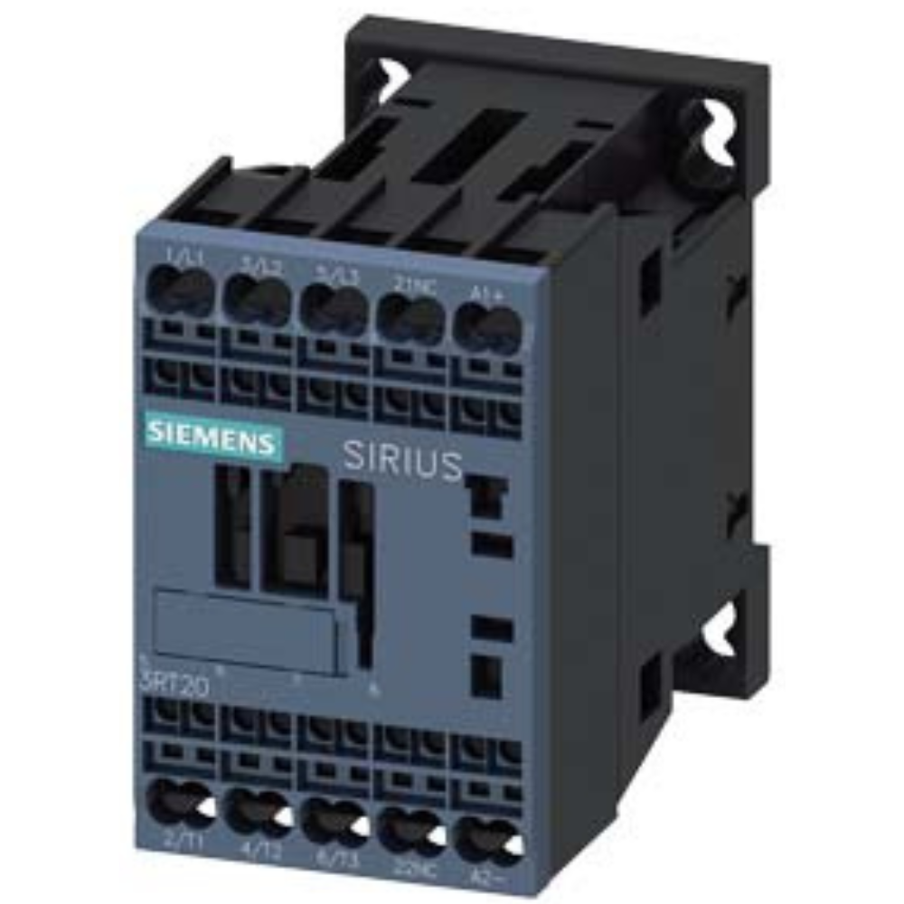 [Imagem CONTATOR TRIPOLAR 16A 24VCC 1NA 50/60HZ 3RT20181BB41 SIEMENS]