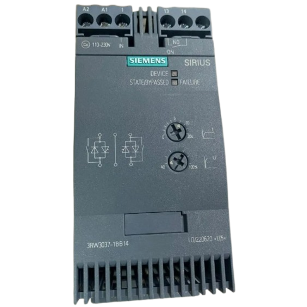 CHAVE DE PARTIDA SUAVE TRIFÁSICA 30KW 63A 200/480V 50/60HZ 3RW30371BB14 SIEMENS eletrica-contator-3RW30371BB14 (3).png