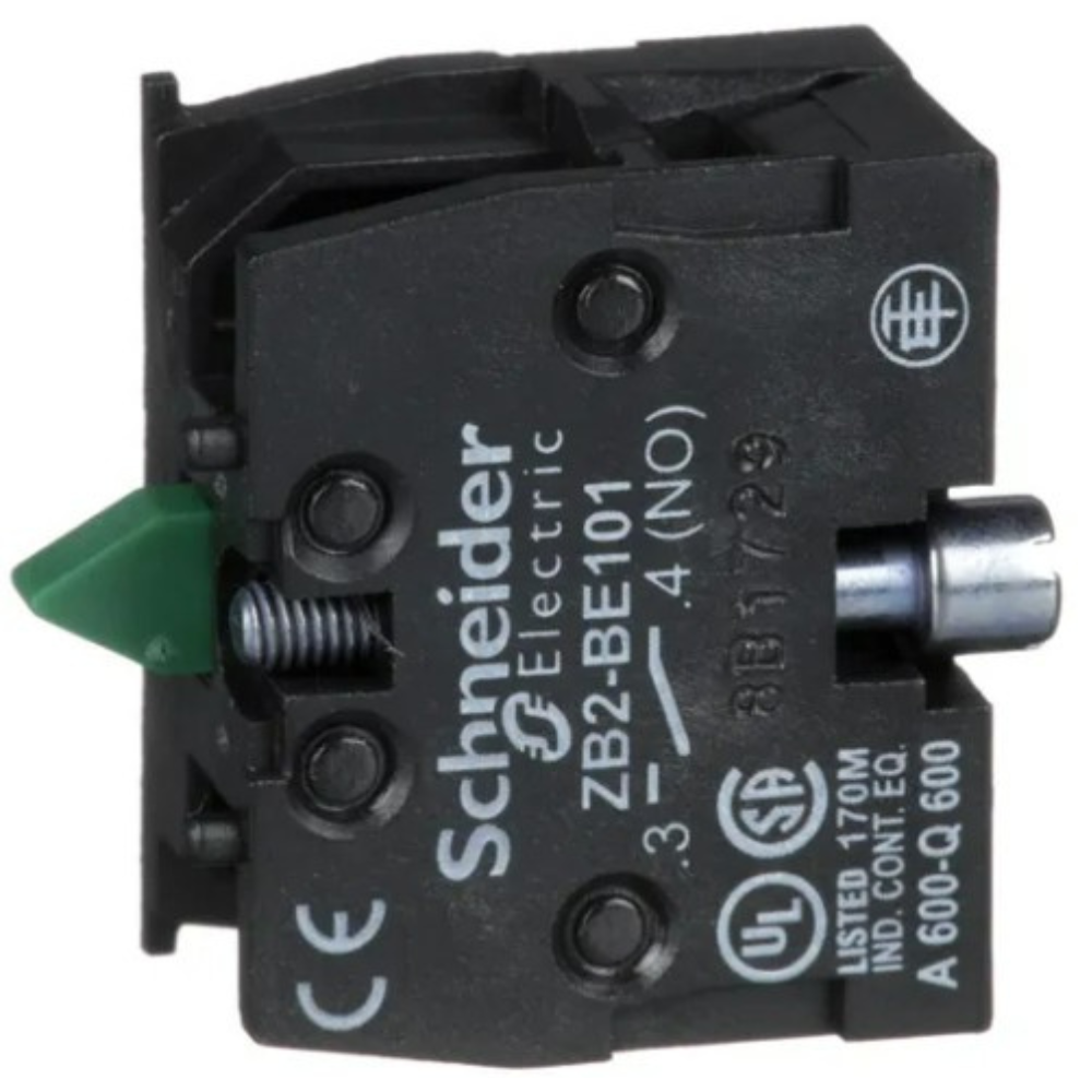 BLOCO DE CONTATO AUXILIAR PARA BOTOEIRA PENDENTE 1NA ZB2BE101 SCHNEIDER eletrica-contator-ZB2BE101 (2).png