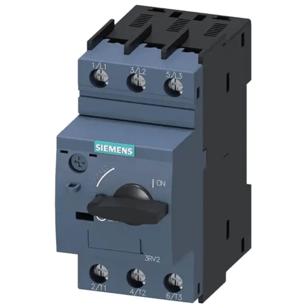 [Imagem DISJUNTOR MOTOR TRIPOLAR 0,45/0,63A 690V 50/60HZ 3RV20110GA10 SIEMENS]