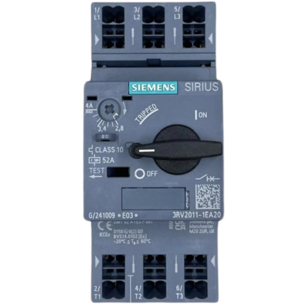 DISJUNTOR MOTOR CLASSE 10 2,8/4A SIRIUS 3RV2 3RV20111EA20 SIEMENS eletrica-disjuntor-3RV20111EA20 (2).png