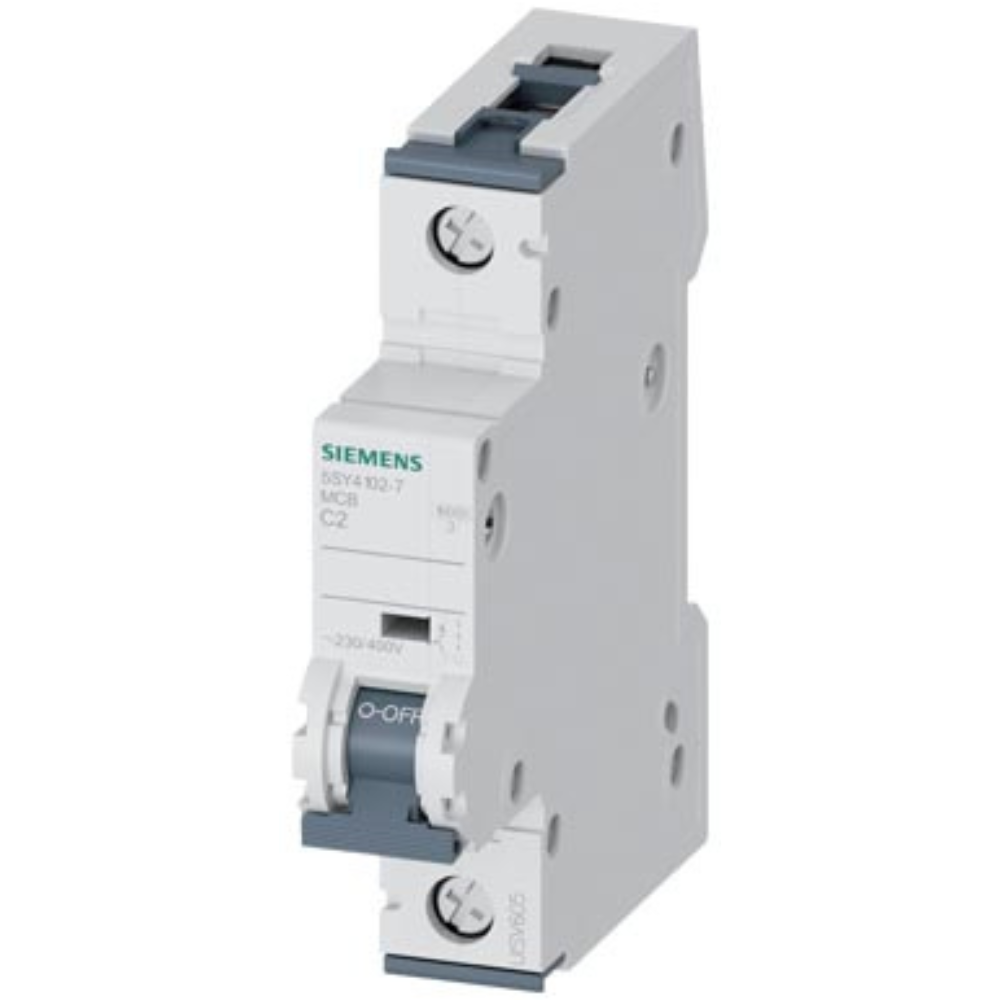 [Imagem DISJUNTOR MINIATURA MONOPOLAR 10KA 230/400V 10KA 5SY41027 SIEMENS]