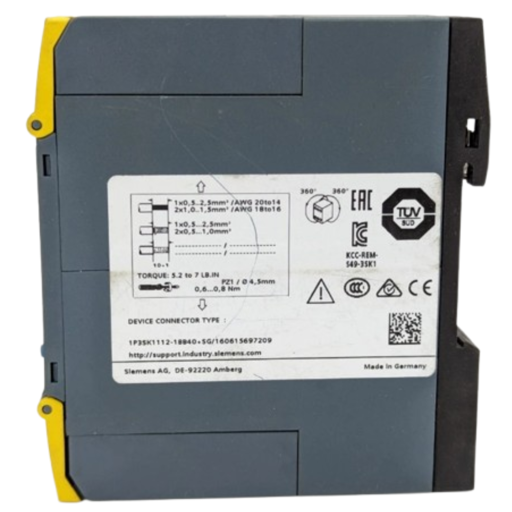 RELÉ SEGURANÇA EXTENSÃO 4NA+1NF 24VDC TERMINAL DE PARAFUSO 3SK12111BB40 SIEMENS eletrica-rele-3SK12111BB40 (3).png