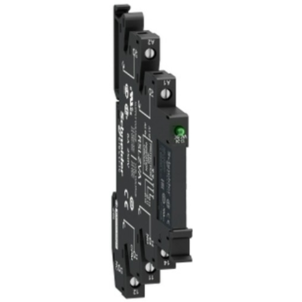 [Imagem RELE INTERF SLIM MONTADO 1C/O 24VCC/CA - RSL1PVBU SCHNEIDER]