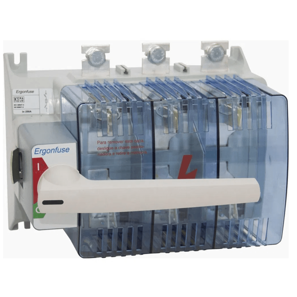 [Imagem CHAVE SECCIONADORA TRIPOLAR SOB CARGA NH 400 A 690VCA ERGONFUSE400 A7B93000025154 SIEMENS]