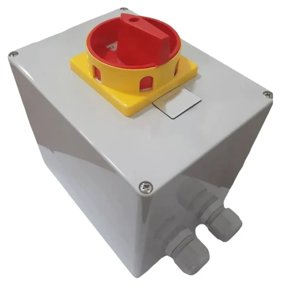 [Imagem CHAVE SECCIONADORA TRIPOLAR SOB CARGA 25A 690V COM CAIXA PLÁSTICA A7B93000025725 SIEMENS]