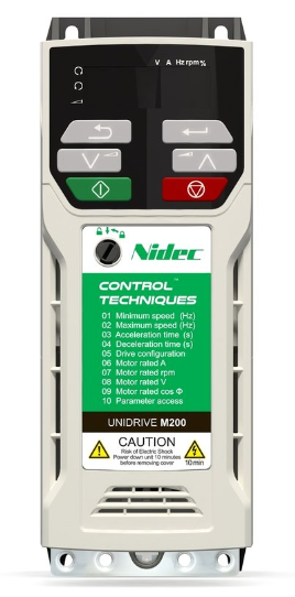 [Imagem INVERSOR DE FREQUÊNCIA TRIFÁSICO 2,24KW 2,3A 380/480V 50/60HZ M20002400023A EMERSON]
