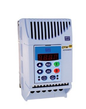 [Imagem do produto INVERSOR DE FREQUÊNCIA TRIFÁSICO 16KW 43A 380/480V 50/60HZ EUCFW080043T3848EOFAZ WEG]
