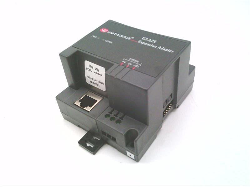 [Imagem MÓDULO ADAPTADOR EXPANSÃO 12-24VCC EXA2X UNITRONICS]