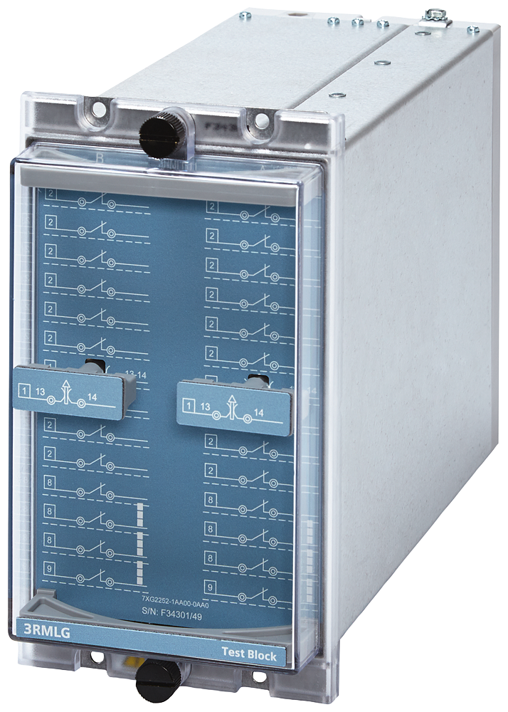 EQUIPAMENTO AUXILIAR COMPONENTES MODULARES DE CASOS DE TESTE MÓDULOS DE TESTE 7XG22516AB000AA0 SIEMENS