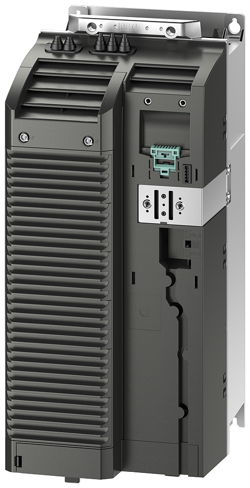 [Imagem do produto MÓDULO DE POTÊNCIA TRIFÁSICO 22KW 45A 380/480V 47/63HZ IP20 SINAMICS G120 PM240P-2 6SL32101RE245AL0 SIEMENS]