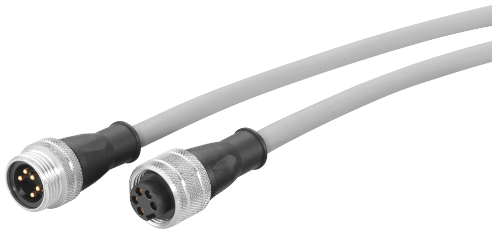 [Imagem CABO DE CONEXÃO 7/8" 5 M 6XV18225BH50 SIEMENS]