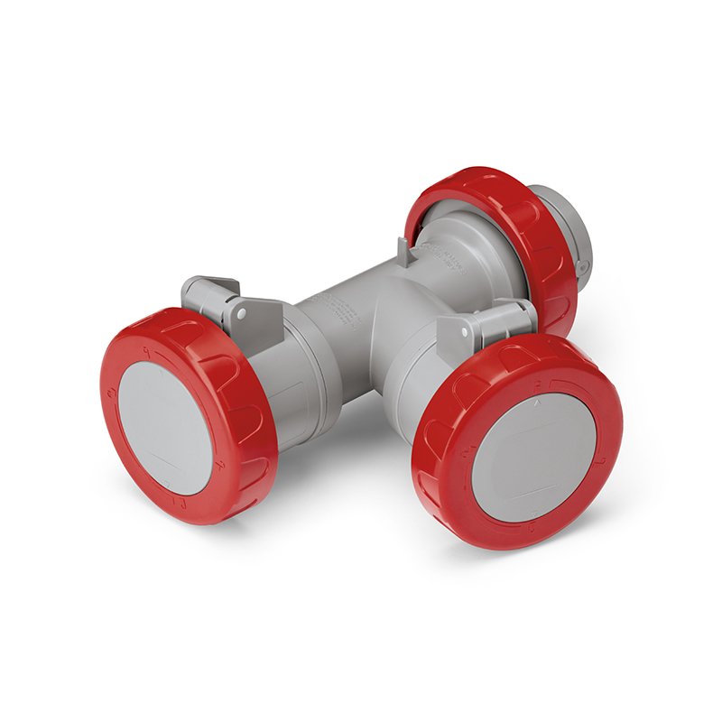 [Imagem ADAPTADOR 2X3P+E 380V 32A IP67 600.2505-065 SCAME]