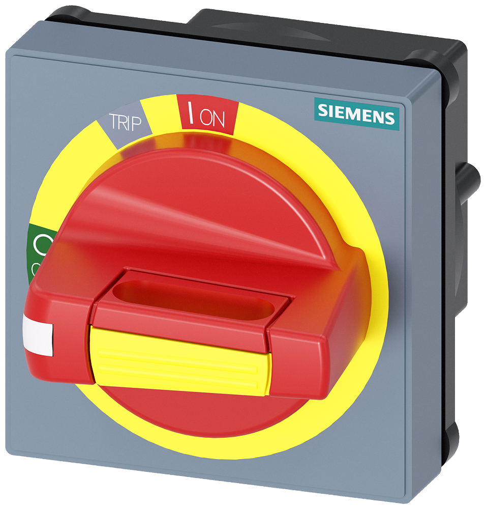 [Imagem do produto MANOPLA COM CHAPA PROTETORA PARADA DE EMERGÊNCIA COM COMPENSAÇÃO DE TOLERÂNCI 8UD17210AB25 SIEMENS]