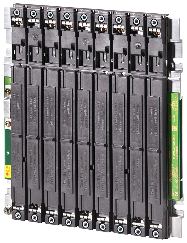 [Imagem S7-400: RACK UR2 9 SLOTS ALUMÍNIO 6ES74001JA110AA0 SIEMENS]