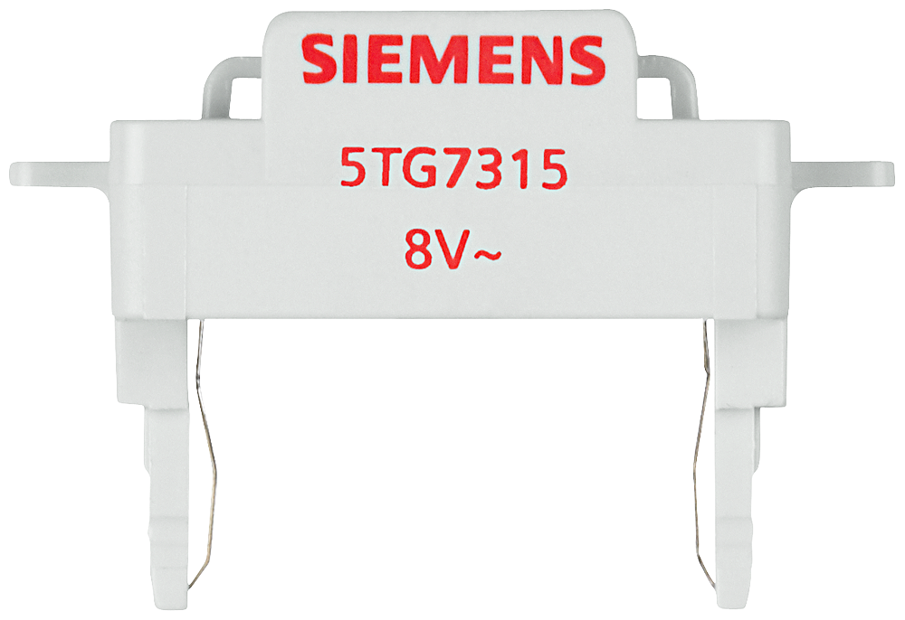 INTERRUPTOR E BOTÃO ELEMENTO DE ILUMINAÇÃO LED PARA FUNÇÃO DE CONTROLO 5TG7315 SIEMENS