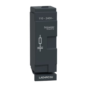 [Imagem do produto MÓDULO SUPRESSOR ANTIPARASITA DIODO LAD4RC3U LAD4RC3U SCHNEIDER]
