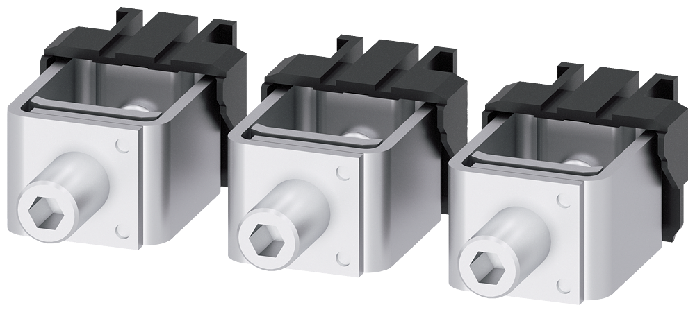 [Imagem TERMINAL COM MOLDURA 3 PÇ. ACESSÓRIOS PARA: 3VA52 3VA92330JA11 SIEMENS]