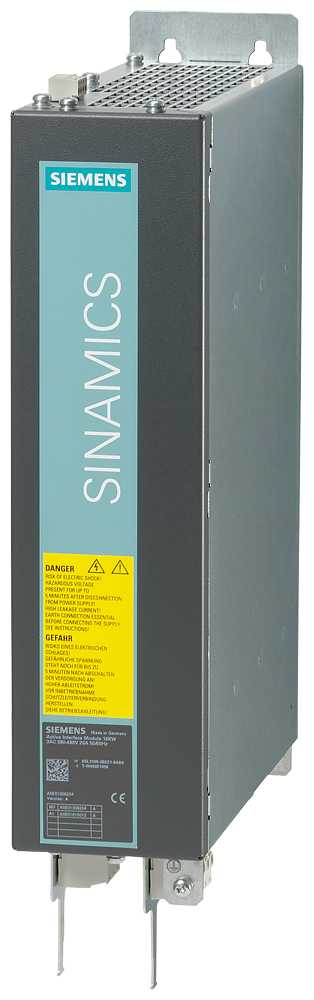 [Imagem MÓDULO DE INTERFACE TRIFÁSICO 16KW 380/480V 50/60HZ SINAMICS S120 6SL31000BE216AB0 SIEMENS]