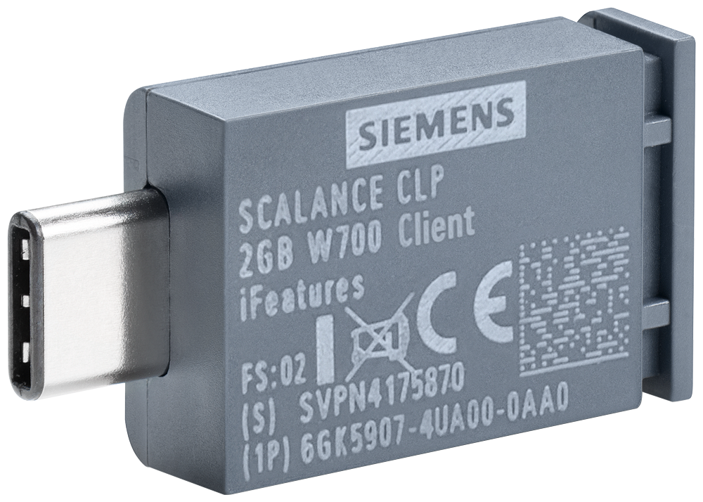 [Imagem CLP 2GB W1740 IFEATURES, LIBERAÇÃO DE IFEATURES PARA SCALANCE W EM CLIENT MODE 6GK59074UA000AA0 SIEMENS]