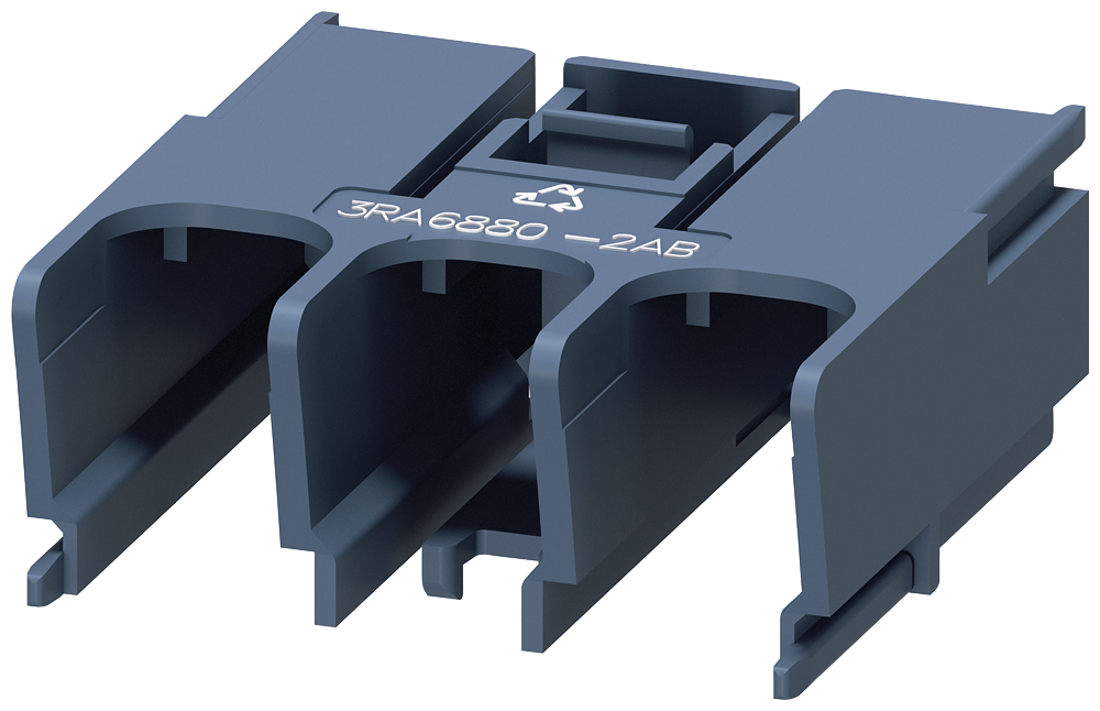 COBERTURA PARA BORNES PARA ALIMENTAÇÃO TRIFÁSICA 25/35MM2 3RA6812-8AB/AC 3RA68802AB SIEMENS
