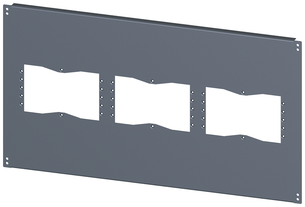 BASE COM CORTES PARA FLANGES IPXX P: 600 MM L: 900 MM 8MF10962UB520 SIEMENS