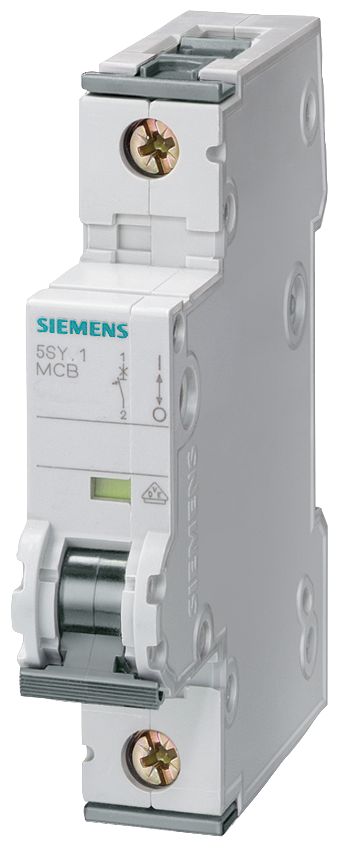 DISJUNTOR AUTOMÁTICO 230/400V 15KA DE 1 POLO B 16A P=70MM 5SY71166 SIEMENS