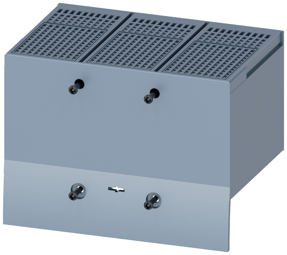 [Imagem TAMPA DE TERMINAL ESTENDIDA DE 3 POLOS 1 PEÇA ACESSÓRIOS PARA: 3VM13/14 3VM94810WF30 SIEMENS]