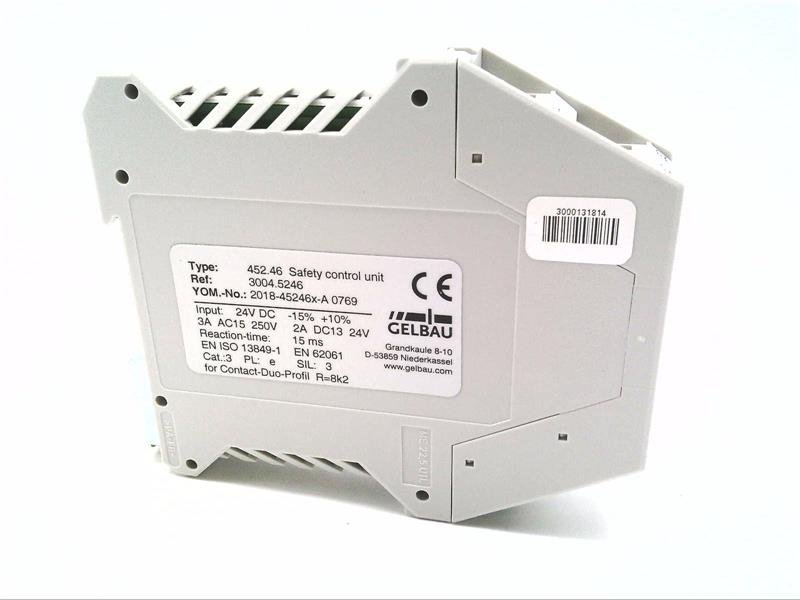 [Imagem UNIDADE DE CONTROLE DE SEGURANÇA 24VCD 30045246 GELBAU]