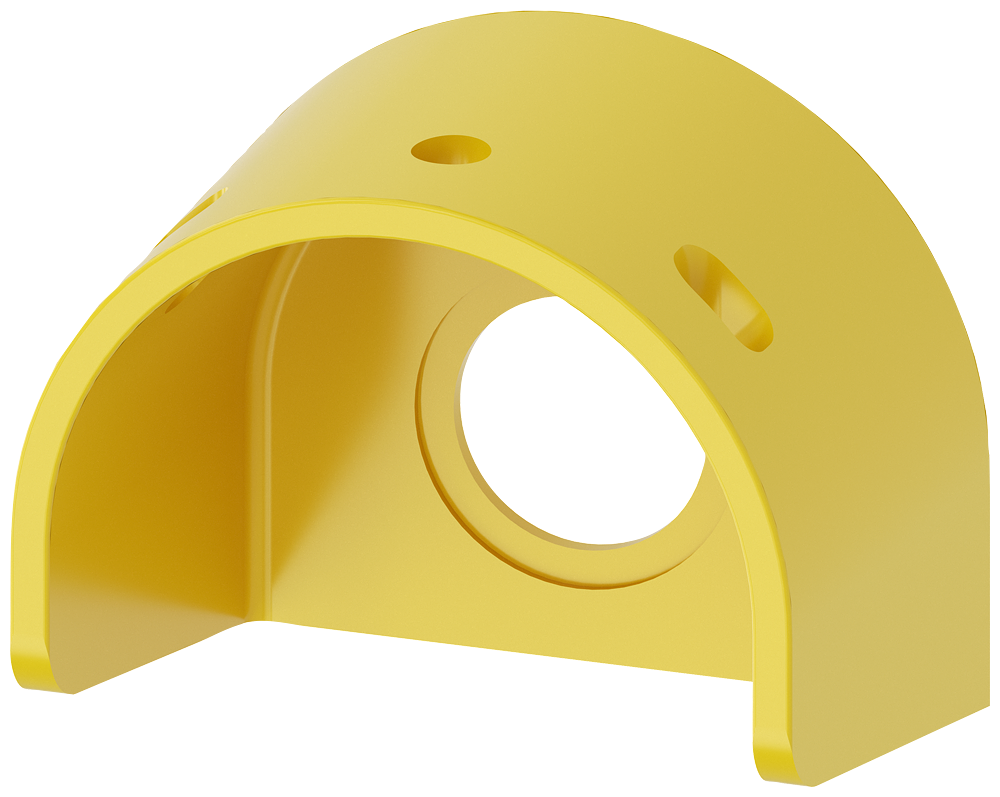 [Imagem do produto REBORDO DE PROTEÇÃO PARA BOTÃO TIPO COGUMELO PARA PARAGEM DE EMERGÊNCIA, 60 M 3SU19000EX300AA0 SIEMENS]